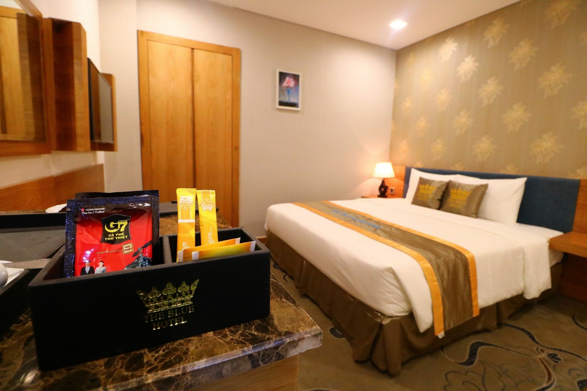 The Blue Airport Hotel Ho Chi Minh-stad Buitenkant foto