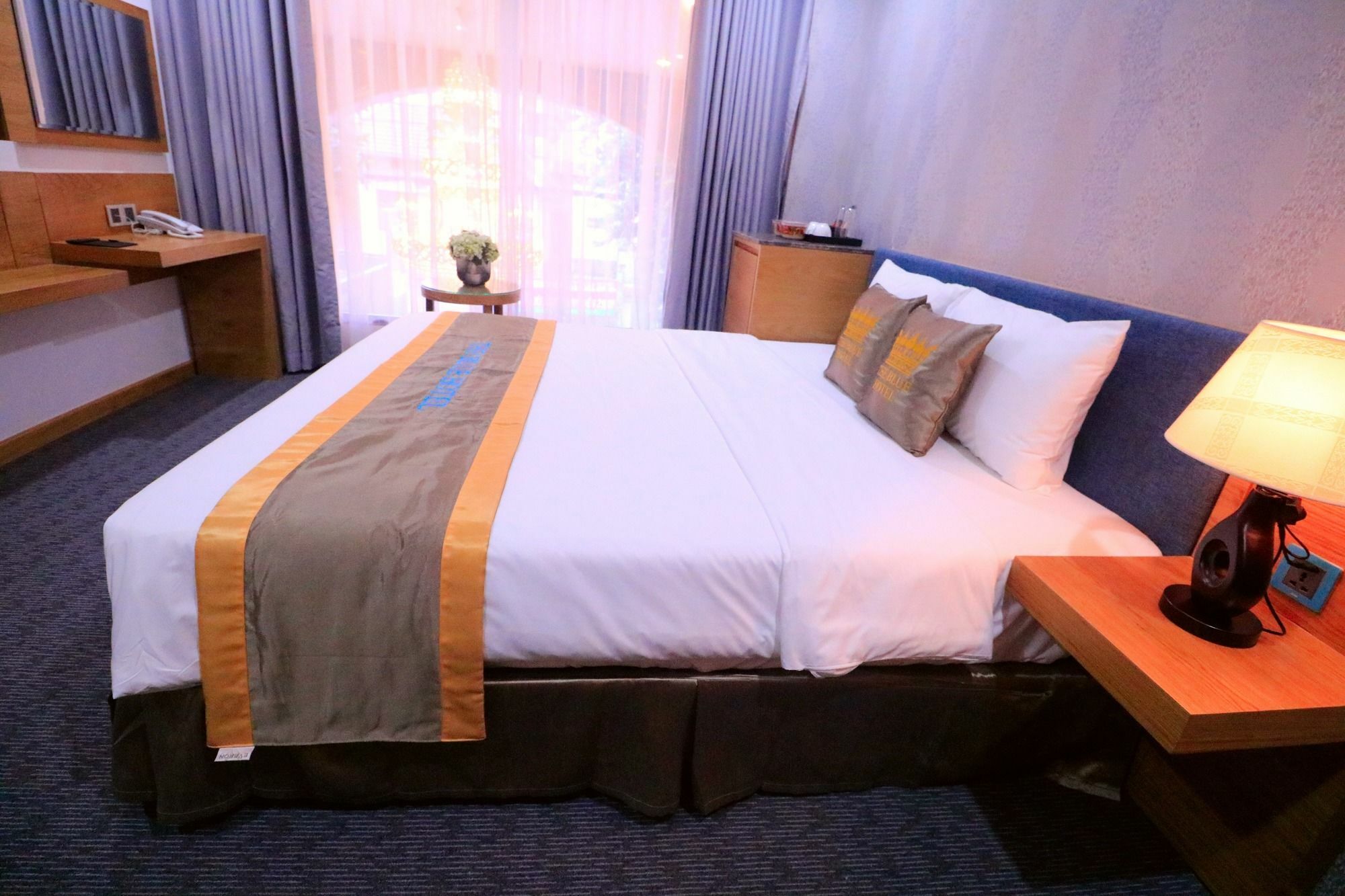 The Blue Airport Hotel Ho Chi Minh-stad Buitenkant foto