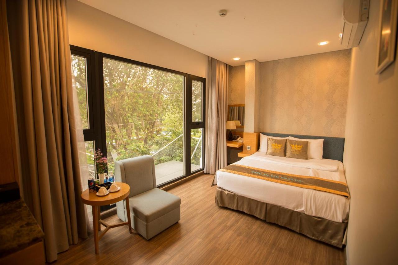 The Blue Airport Hotel Ho Chi Minh-stad Buitenkant foto